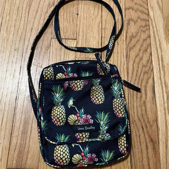 Vera Bradley Pineapple Crossbody Purse - Picture 2 of 3
